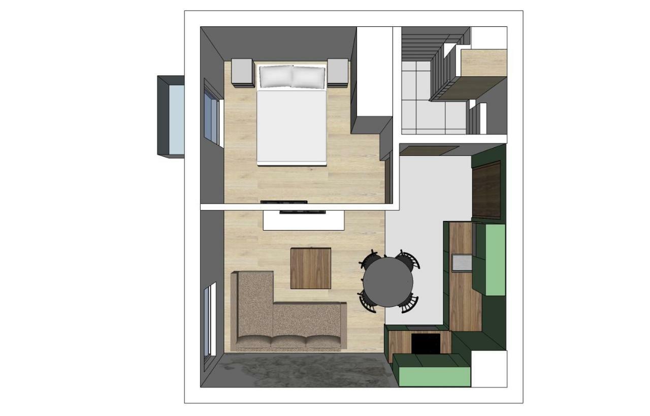 Shoq Studio Nice Apartment With Private Parking Krakow Dış mekan fotoğraf